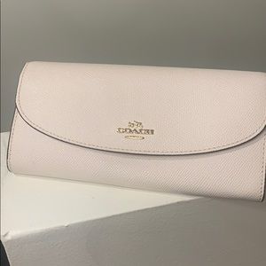 Coach White Wallet